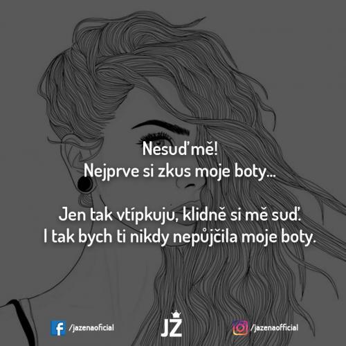 Nesuď mě