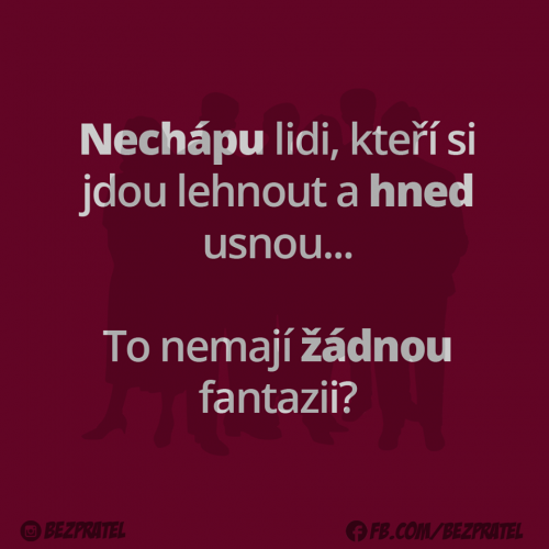  Nechápu lidi 