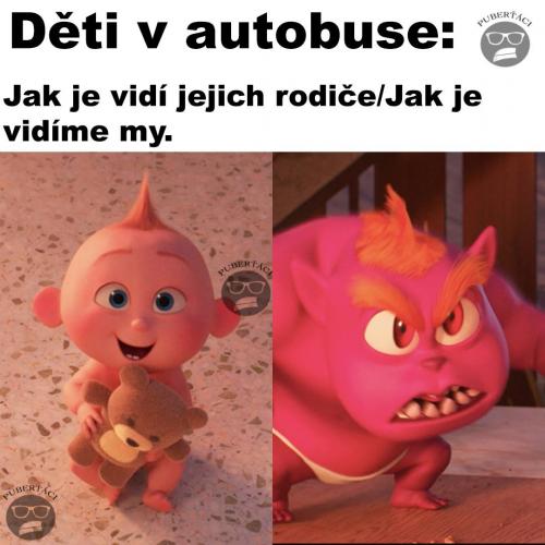 V autobuse