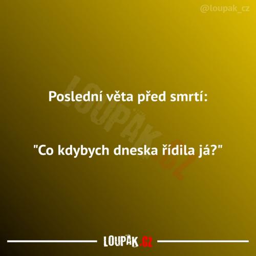  Věta 