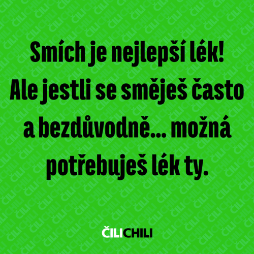  Smích 