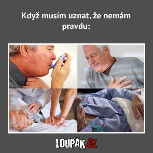 Nemám pravdu