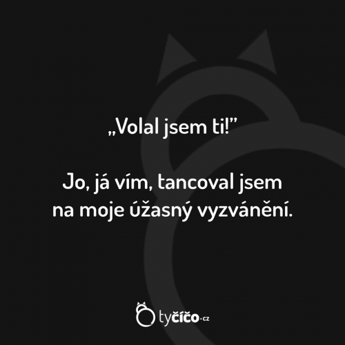  Volal jsem ti 