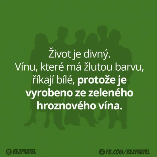  život je divný 