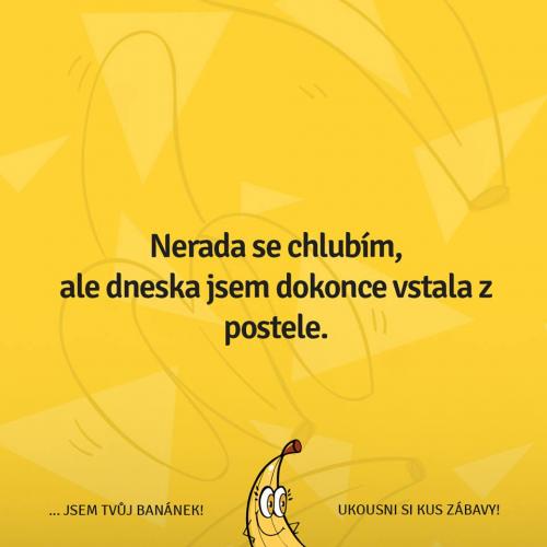 Nerada se chlubím