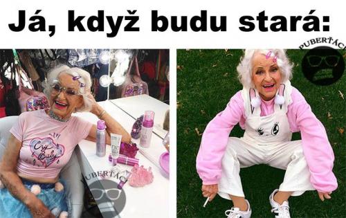  Budu stará 