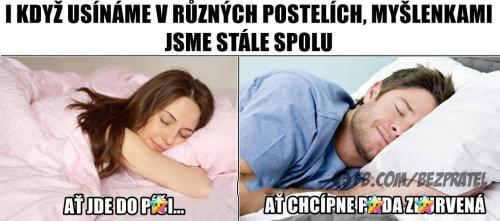 V posteli