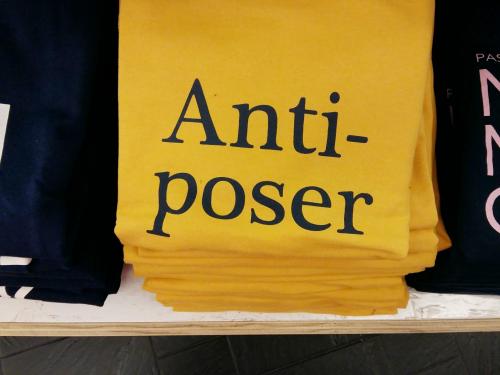  ANti - poser 