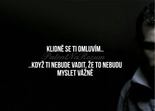 Omluvím se