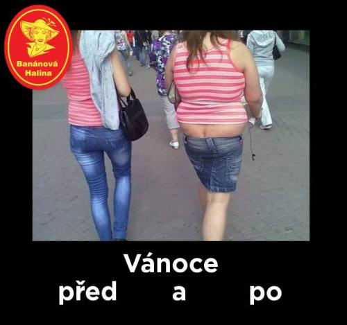  Vánoce - před a po 