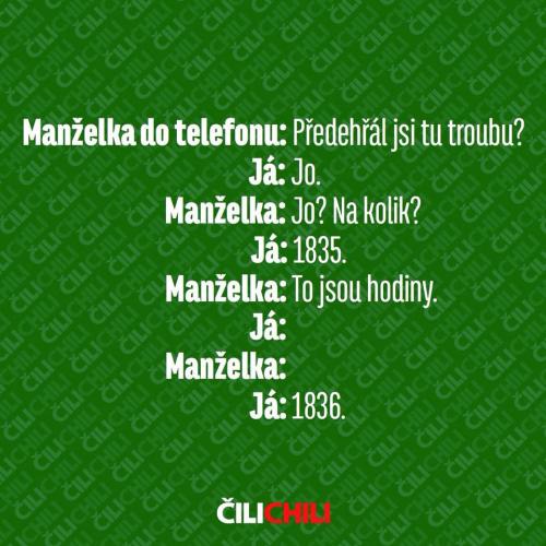 Manželka