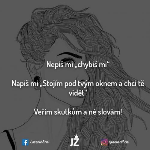 Chybíš mi