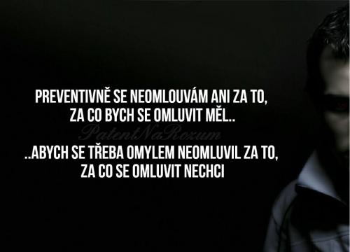 Neomlouvám se
