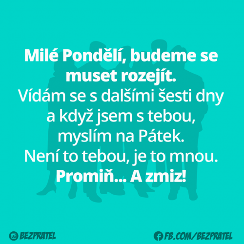  Pondělí 