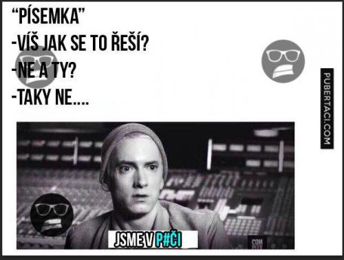  Písemka 