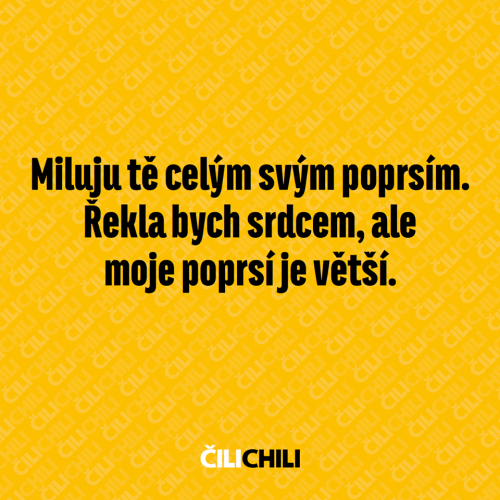  Miluju tě 