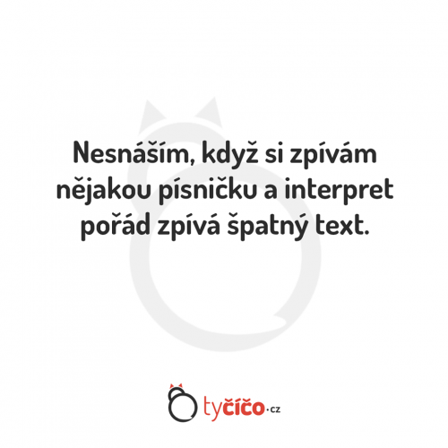 Nesnáším to