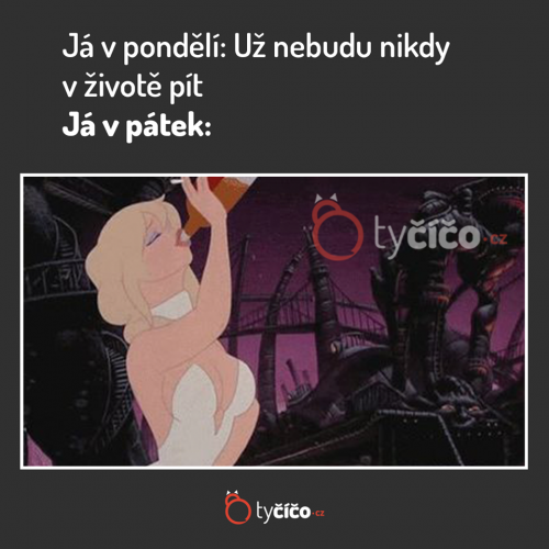  Já v pondělí 