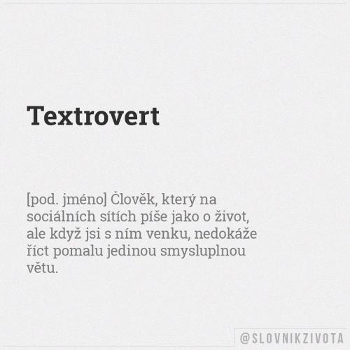 Textrovert