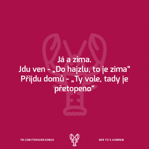  Já a zima 