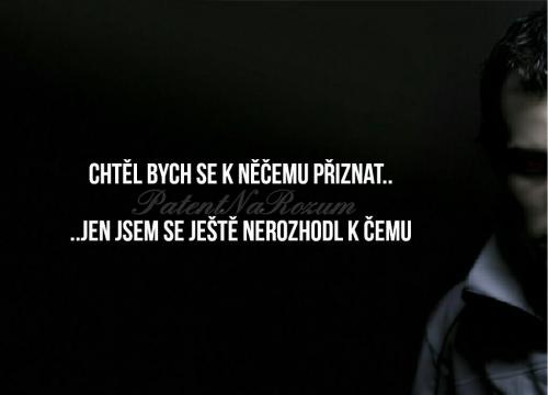 Přiznat se