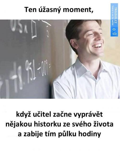  Úžasný moment 