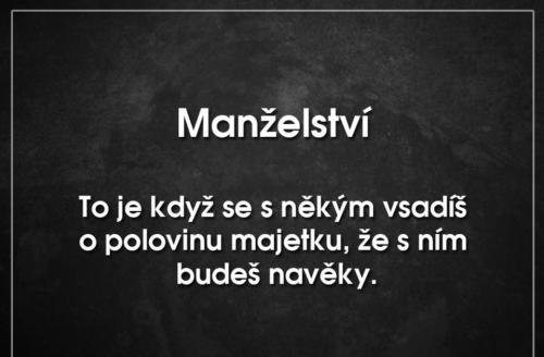  Manželství 