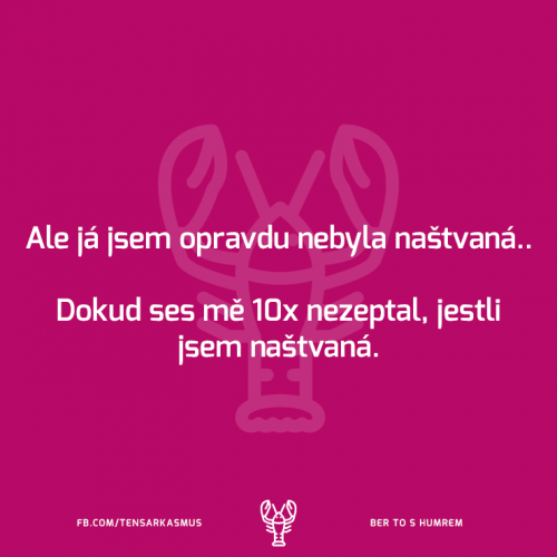  Nebyla naštvaná 