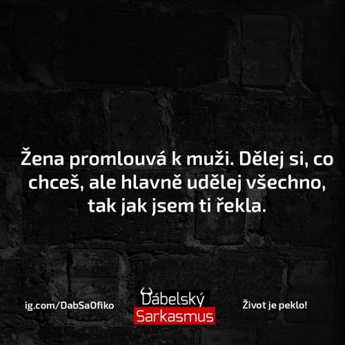  Ale jinak si dělej co chceš 