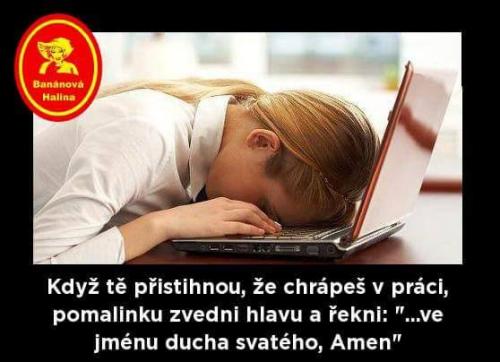 Přistihne