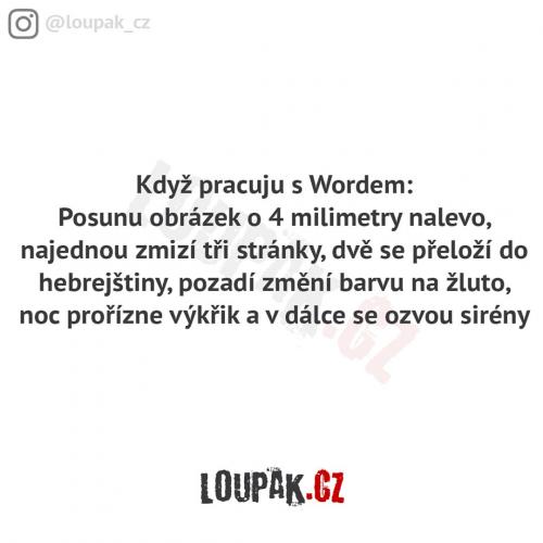  Práce s Wordem 