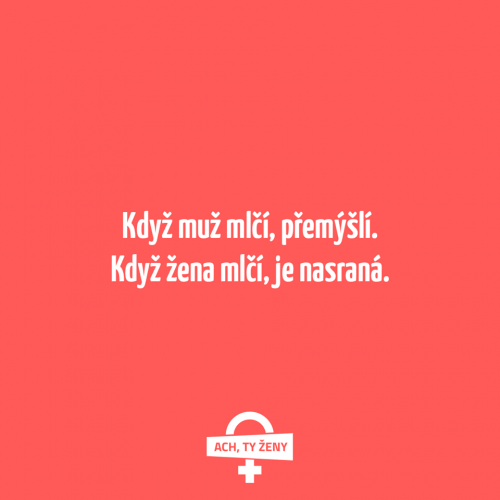 Přemýšlí