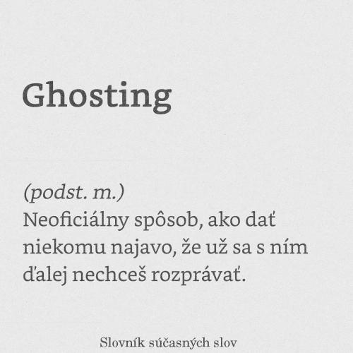 Ghosting