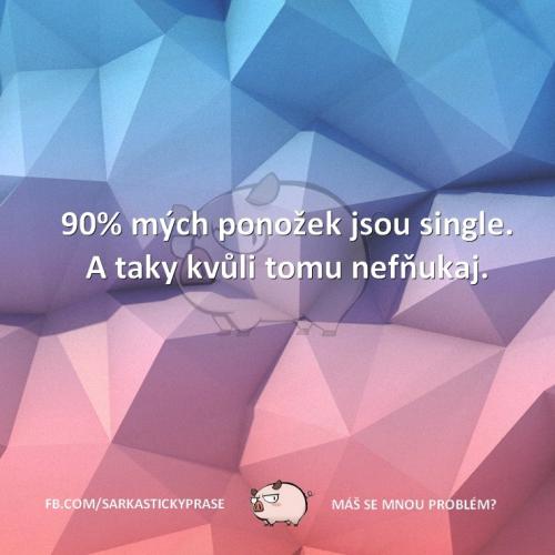  Single ponožky 