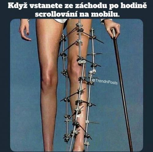 Mezitím na WC