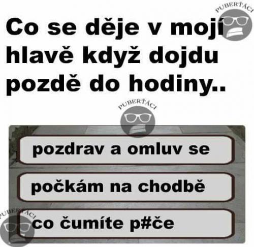  Pozdě do hodiny 