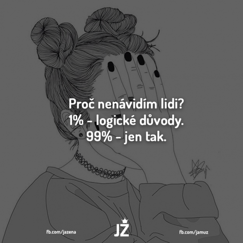  Proč nenávidím lidi 