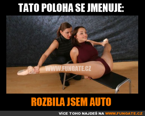  ROzbila jsem auto 