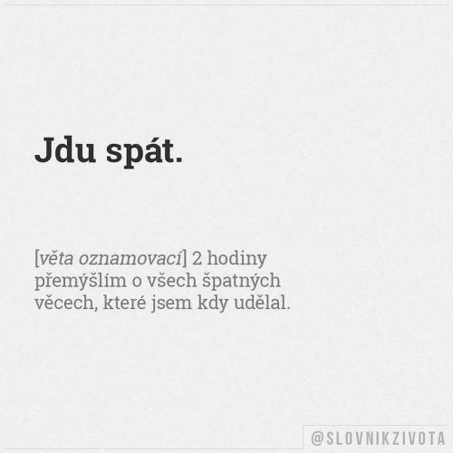 Spánek