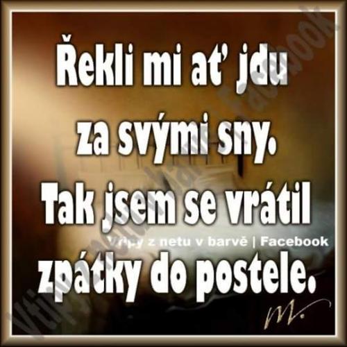 řekli mi