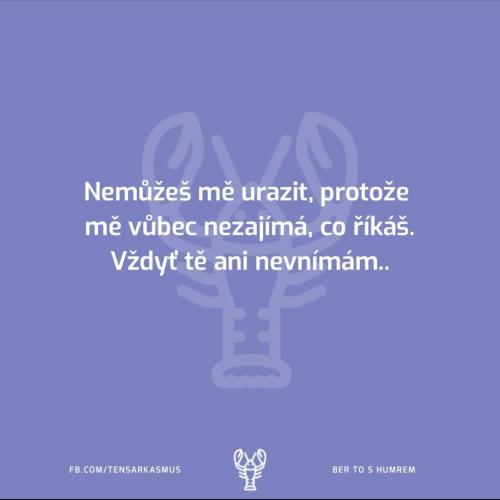 Neurazíš mě