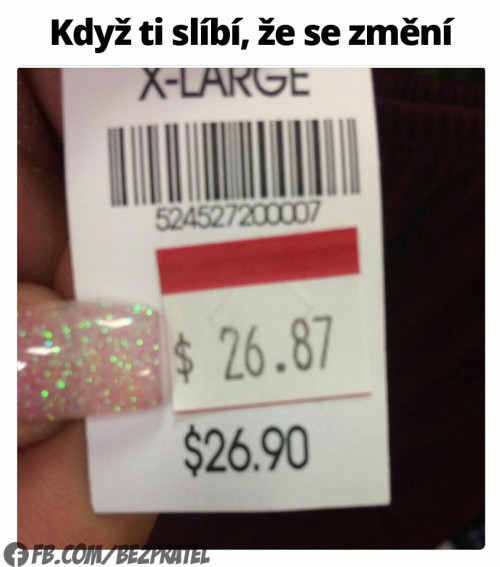 Slíbil
