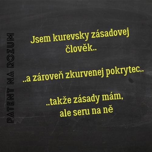  Zásadový člověk 