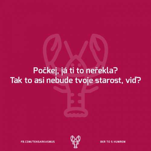 Neřekla