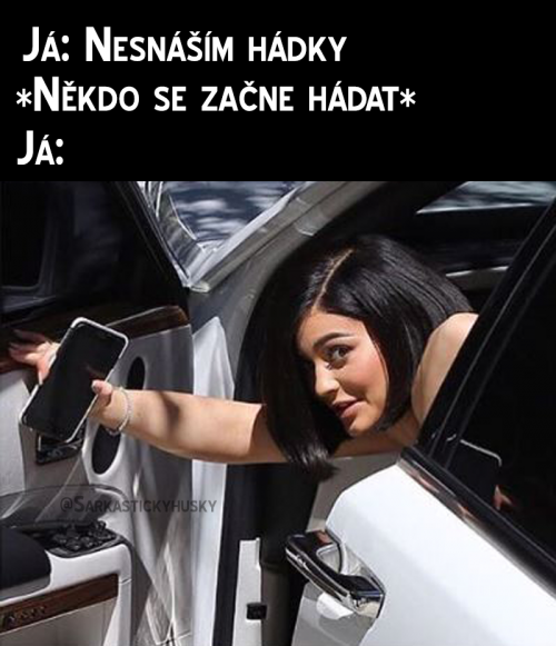 Označ do komentářů nějakou drbnu!