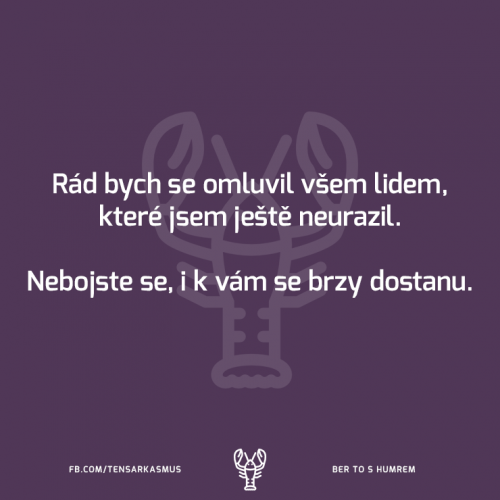 Omlouvám se