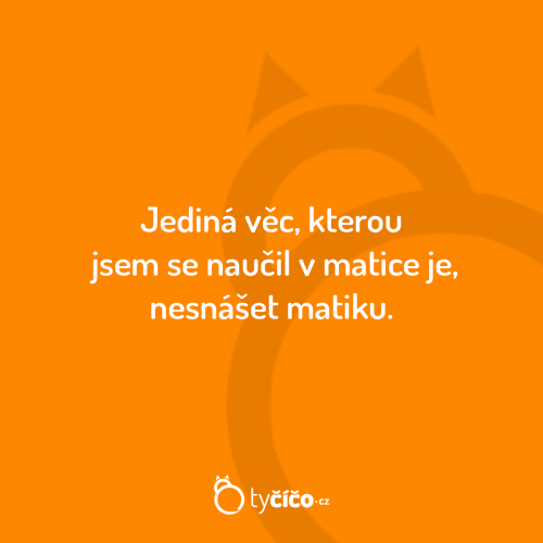  Jediná věc 