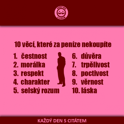  Co za peníze nekoupíš 