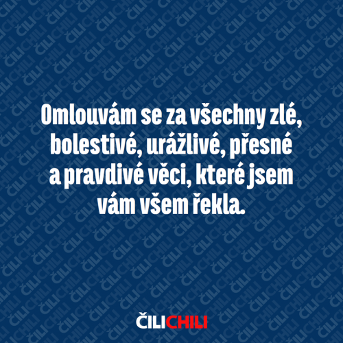 Omlouvám