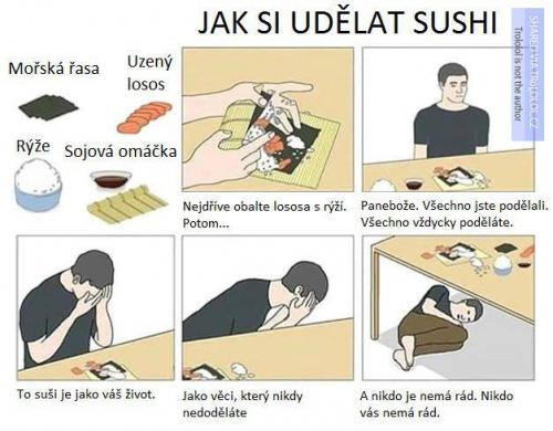  Jak udělat sushi 